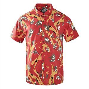 Men's Short Sleeve T-shirts with Pocket Crew Neck Tee Size M